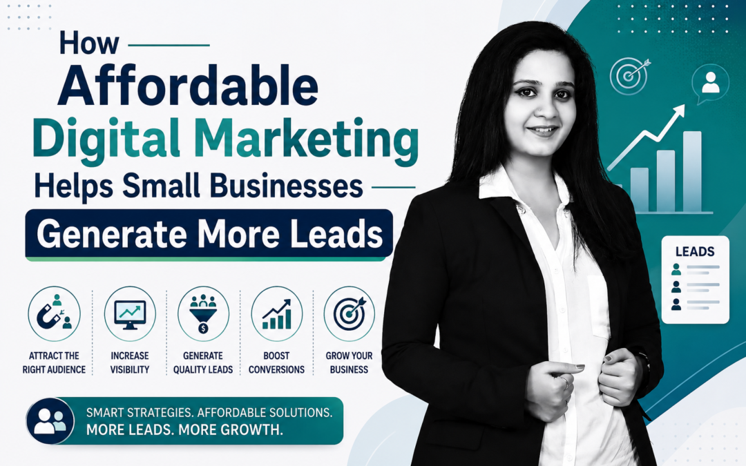 How Affordable Digital Marketing Helps Small Businesses Generate More Leads